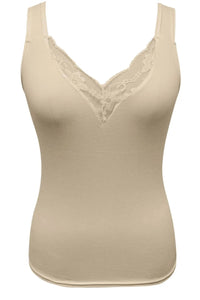 Full Size Lace Detail V-Neck Tank Plus Size Thumbnail 8