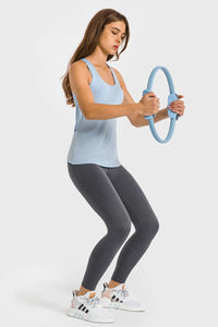 Millennia High Waist Ankle-Length Yoga Leggings Thumbnail 18
