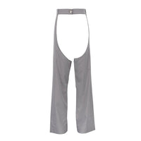 Cutout High-Waist Straight Trousers Thumbnail 3