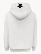 Half-Zip Embroidered Loose Sweatshirt WE4U