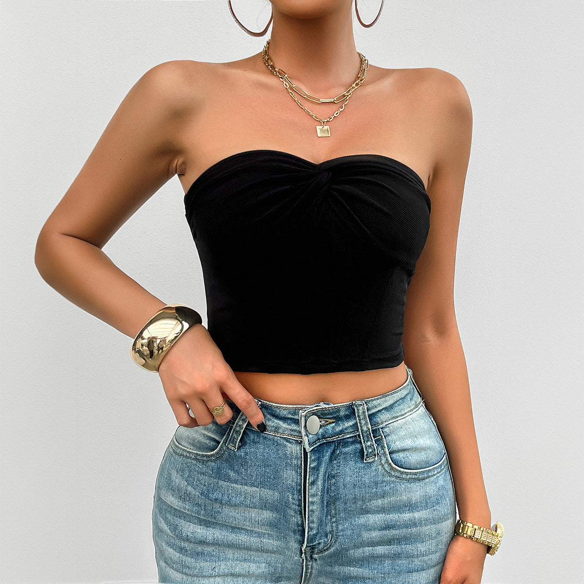 Sweetheart Strapless Tube Top