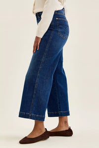 Judy Blue High Waist T.C. Claudia Ankle Wide Jeans Thumbnail 2