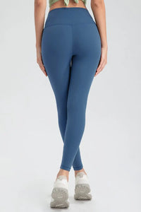 Wide Waistband Slim Fit Active Leggings Thumbnail 2