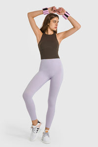 Millennia High Waist Ankle-Length Yoga Leggings Thumbnail 6