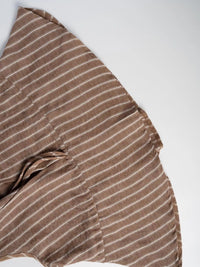 Striped Sleeveless Top and Wide Leg Pants Set Thumbnail 13
