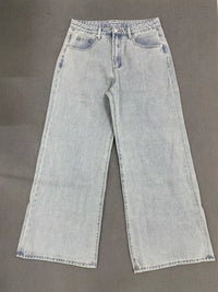 Washed Wide Leg Jeans Thumbnail 5