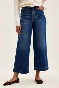 Judy Blue High Waist T.C. Claudia Ankle Wide Jeans Thumbnail 1