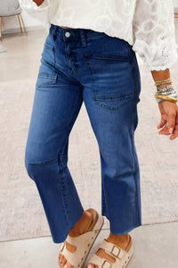 High Waist Straight Leg Jeans Thumbnail 2