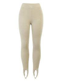 Ribbed Mid Waist Leggings Thumbnail 21