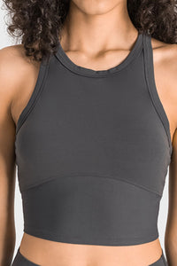 Millennia Racerback Cropped Sports Tank Thumbnail 19