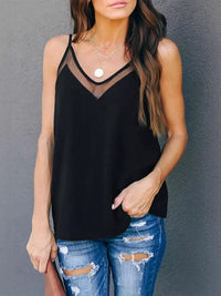 Full Size V-Neck Cami Top Plus Size Thumbnail 1