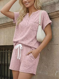 Short Sleeve Top and Shorts Set Thumbnail 18