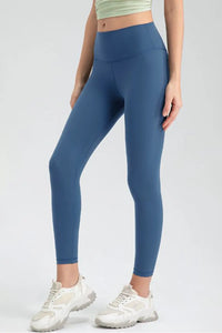 Wide Waistband Slim Fit Active Leggings Thumbnail 3