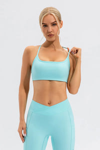 Crisscross Spaghetti Strap Active Cami Thumbnail 15