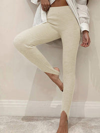 Ribbed Mid Waist Leggings Thumbnail 18