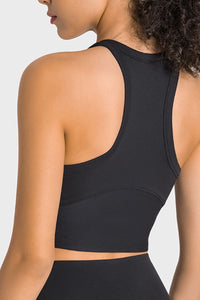 Millennia Racerback Cropped Sports Tank Thumbnail 11