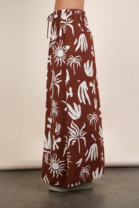 VERY J Printed Resort Midi Skirt Thumbnail 2