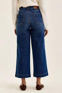 Judy Blue High Waist T.C. Claudia Ankle Wide Jeans Thumbnail 3