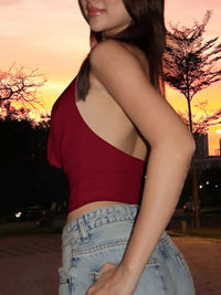 Halter Neck Ruched Cami Thumbnail 18