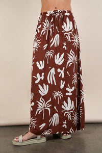 VERY J Printed Resort Midi Skirt Thumbnail 4