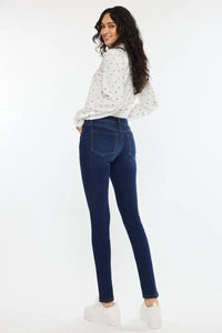 Kancan Mid Rise Super Skinny Jeans Thumbnail 7