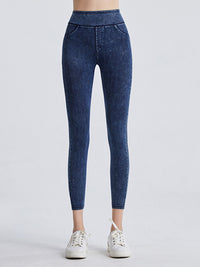 Wide Waistband Relaxed Sports Leggings Thumbnail 1
