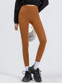 Wide Waistband Sports Leggings Thumbnail 16