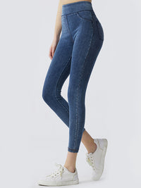 Wide Waistband Relaxed Sports Leggings Thumbnail 5