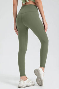 Wide Waistband Slim Fit Active Leggings Thumbnail 15