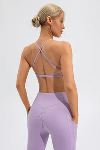 Crisscross Spaghetti Strap Active Cami Thumbnail 2