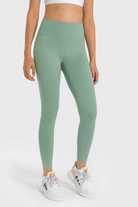 Millennia High Waist Ankle-Length Yoga Leggings Thumbnail 1