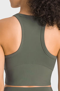 Millennia Racerback Cropped Sports Tank Thumbnail 14