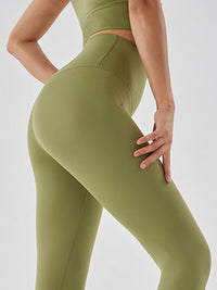 Wide Waistband Sports Leggings Thumbnail 5