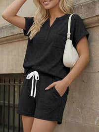 Short Sleeve Top and Shorts Set Thumbnail 7