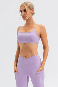 Crisscross Spaghetti Strap Active Cami Thumbnail 3